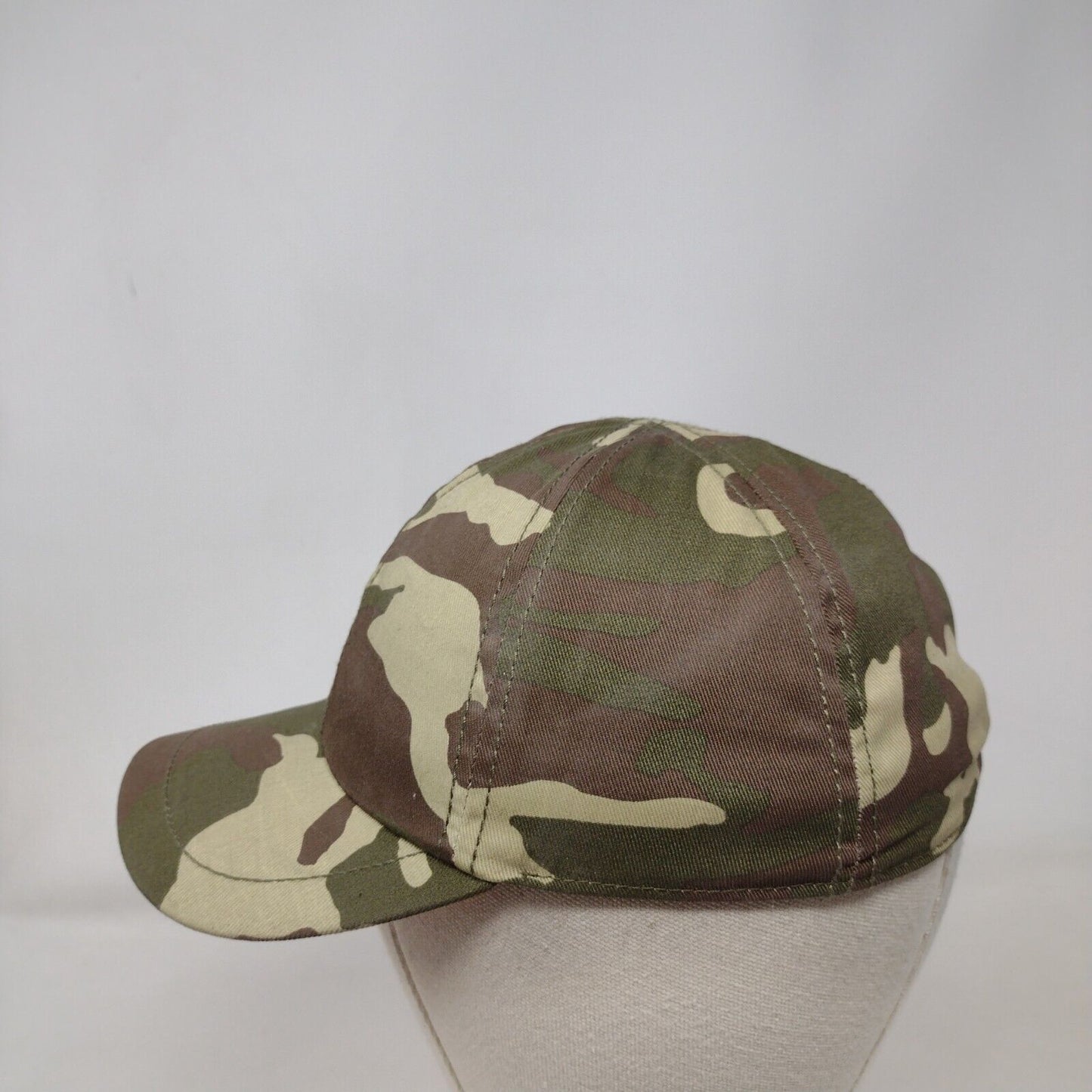 Healthtex Stretch Fitted Hat Camouflage One Size Lightweight 6 Panel