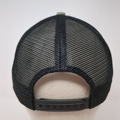 Arcadian Outfitters Snapbback Trucker Hat Green One Size Adjustable Mesh Back