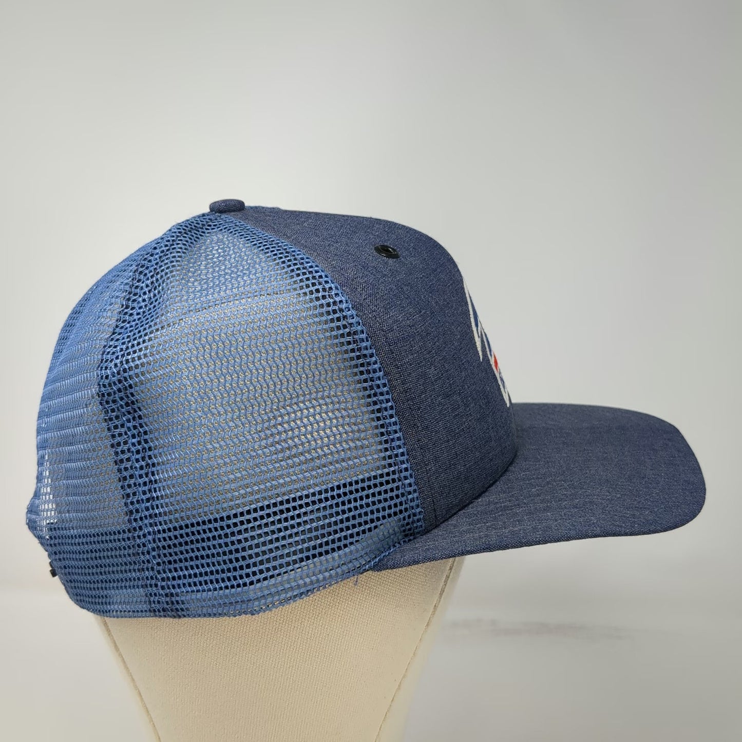 Brookfield Trucker Hat Blue L USPS U.S. Mail Mesh Snapback Union USA Vintage