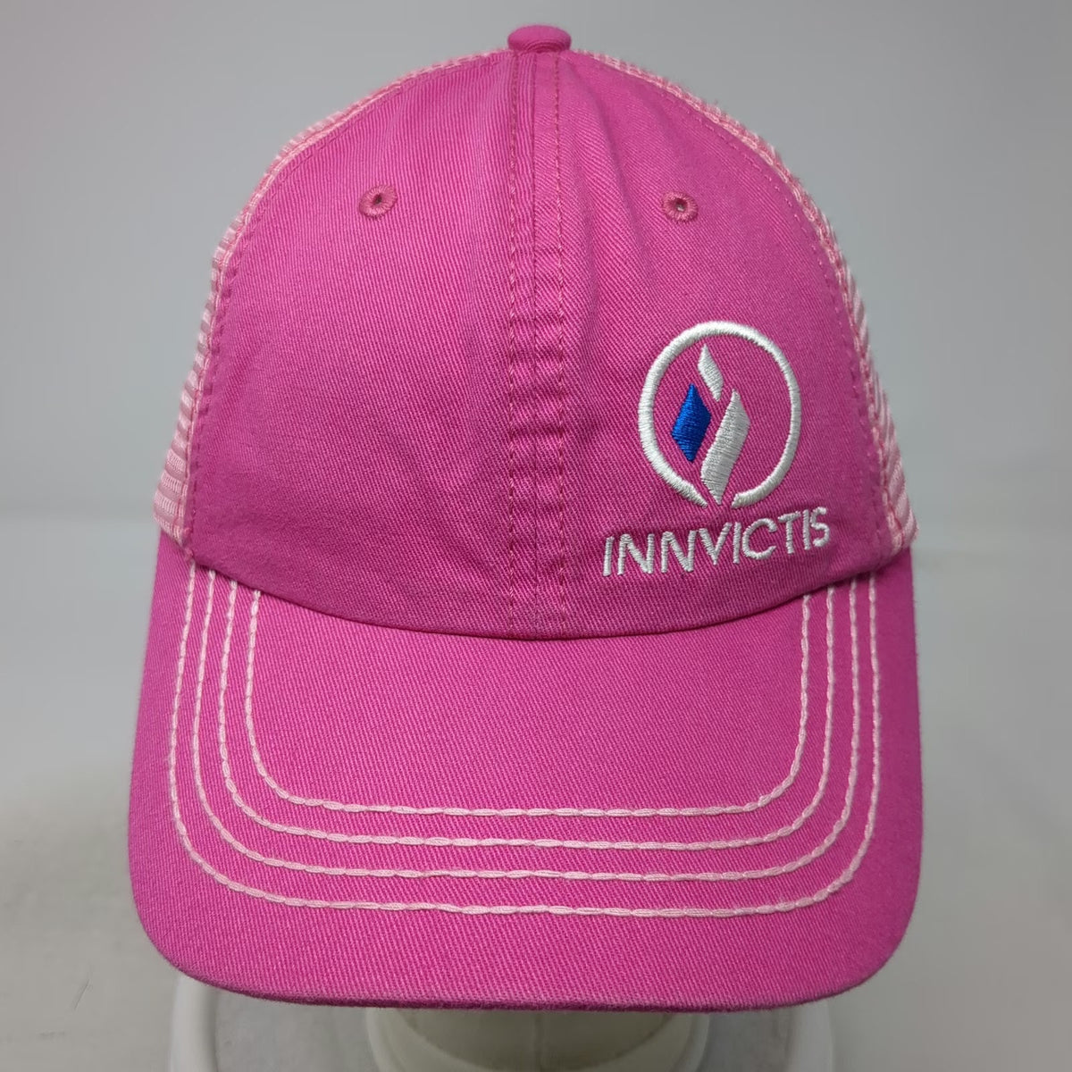 Headgear Baseball Cap Pink One Size Mesh Strapback Simplot Innvictis Hat