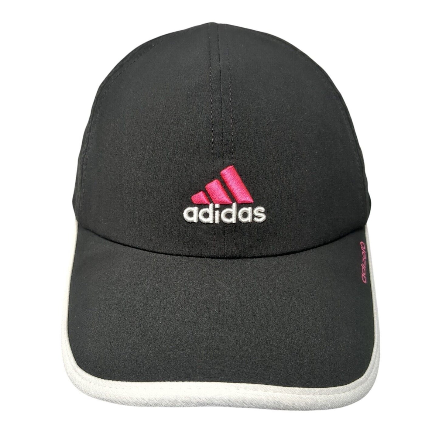 Adidas Adizero Strapback Hat Black One Size Adjustable Embroidered Breathable