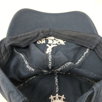 On Deck For The Cure Slideback Hat Blue One Size Adjustable Embroidered Cotton