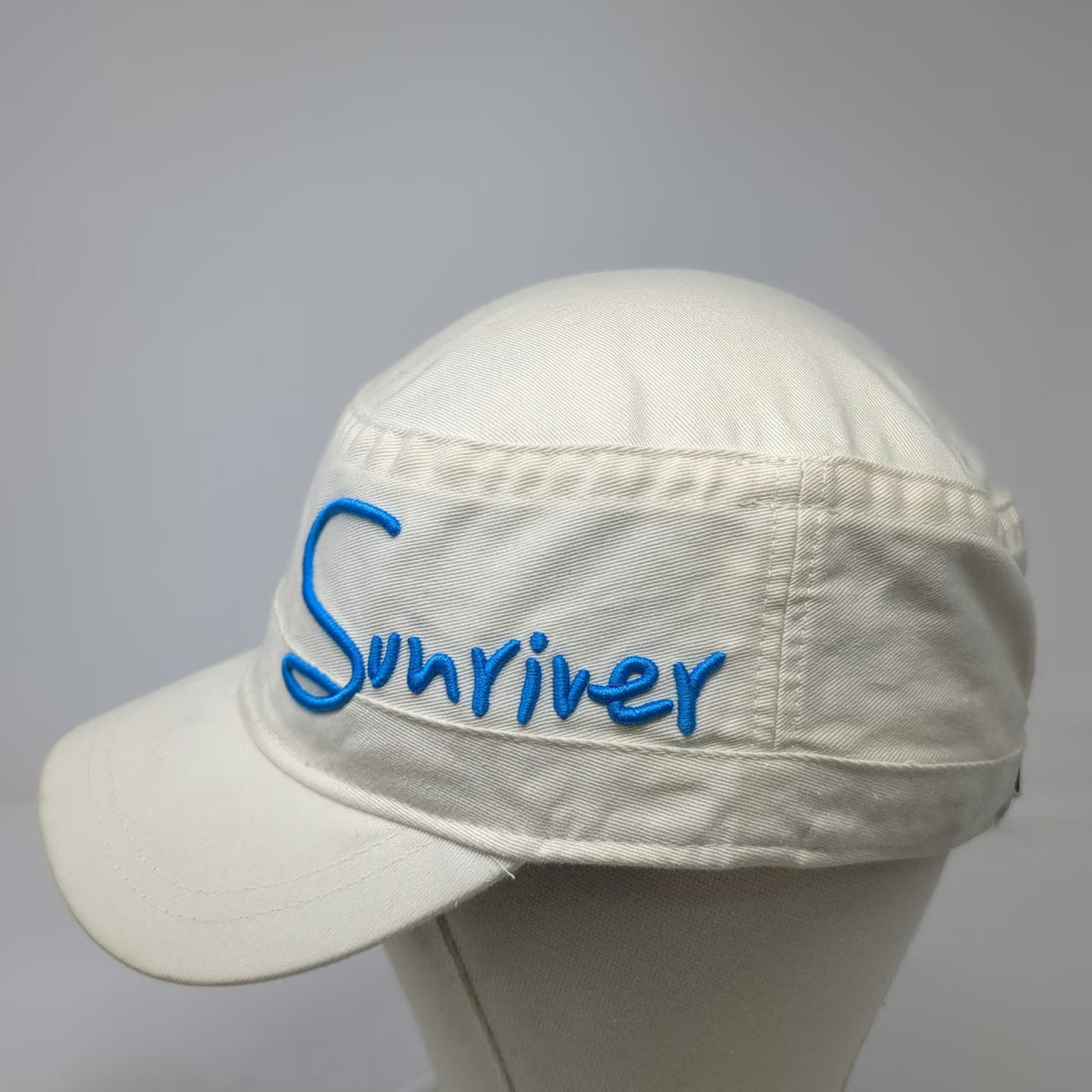 Legacy Army Cap White One Size Sunriver Oregon Resort Strapback Cotton Hat