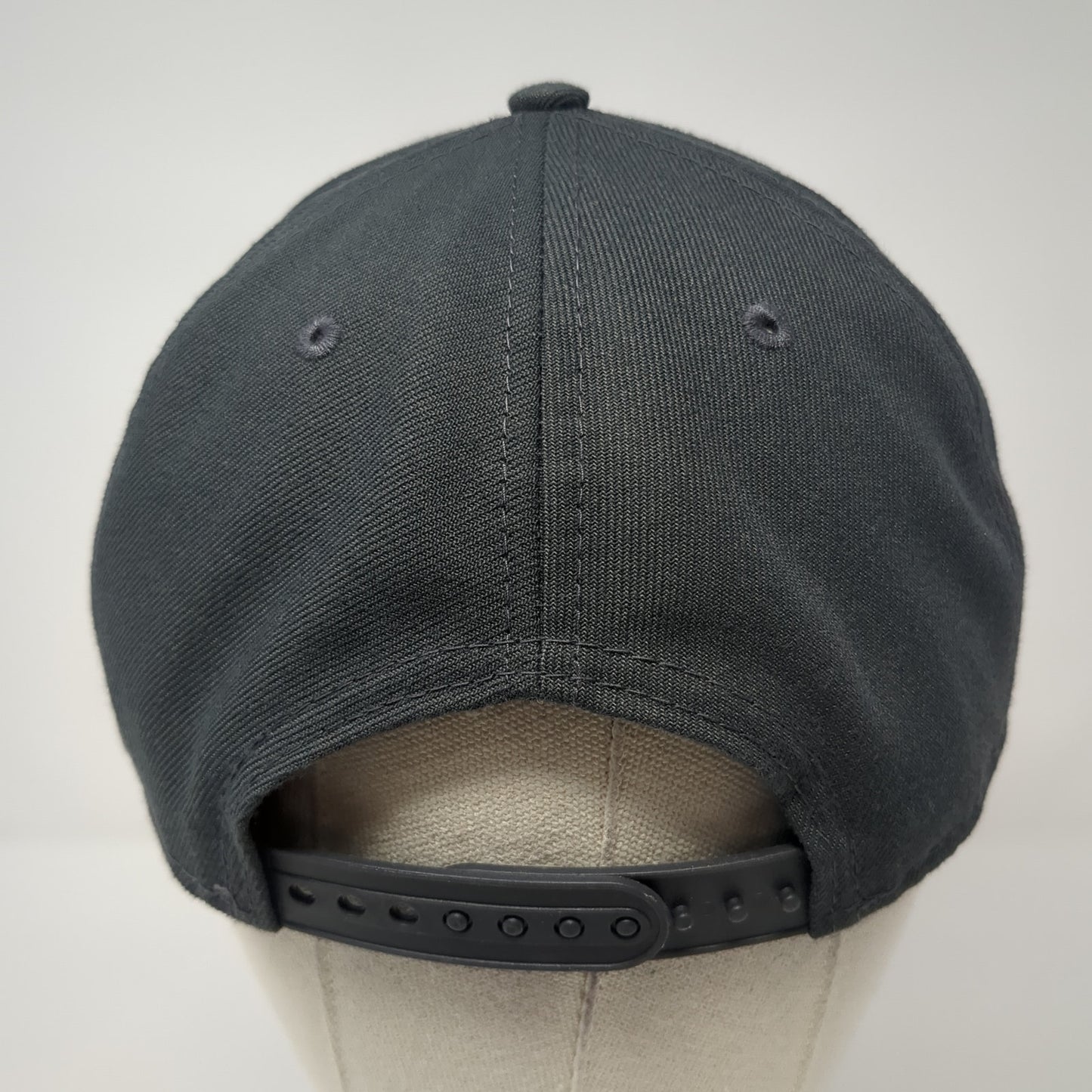 New Era Snapback Hat Gray One Size Embroidered Logo That's Golf 6 Panel