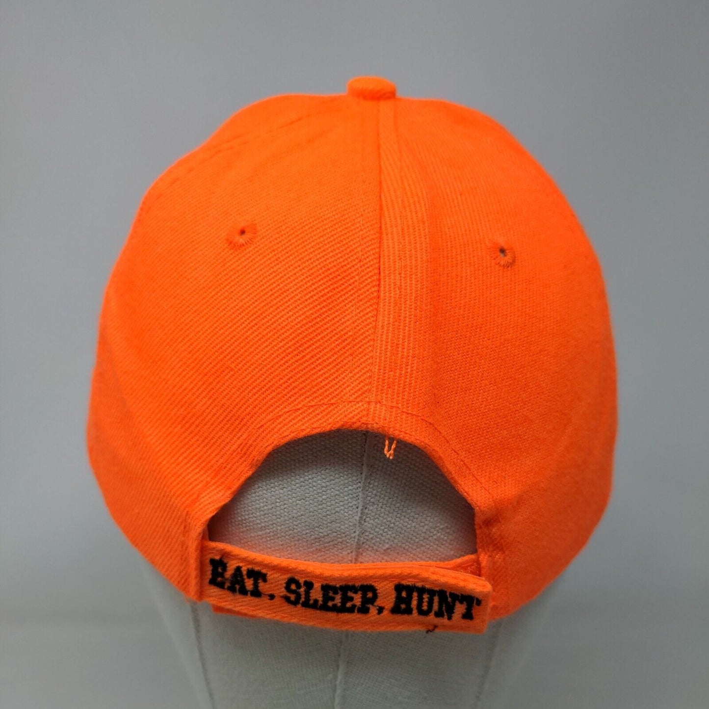 Bag It Tag It Eat Sleep Hunt Strapback Hat Multi OSFA Embroidered 6 Panel