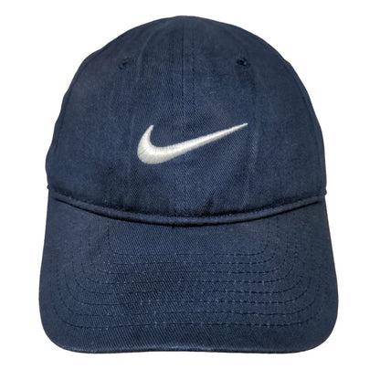 Nike Boy's Strapback Hat Blue Size 4-7 Embroidered Swoosh Logo