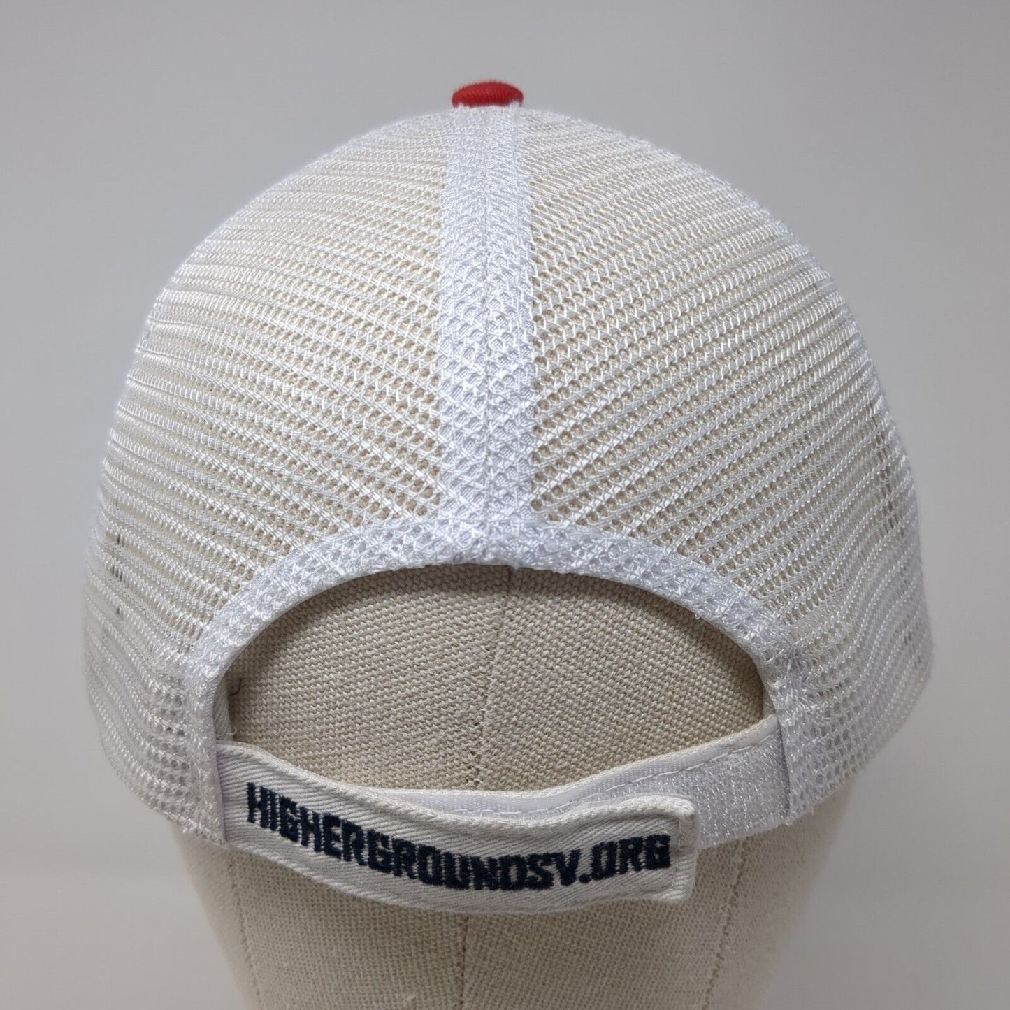 HG Higher Ground Sun Valley Strapback Trucker Hat Blue OS Mesh Back Vie Gear