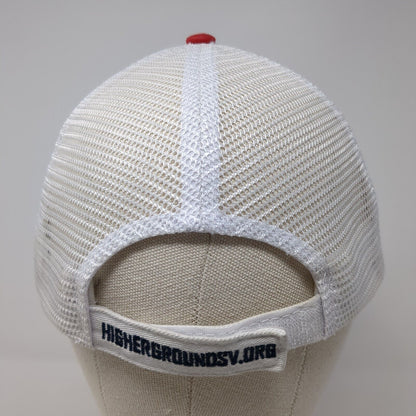 HG Higher Ground Sun Valley Strapback Trucker Hat Blue OS Mesh Back Vie Gear