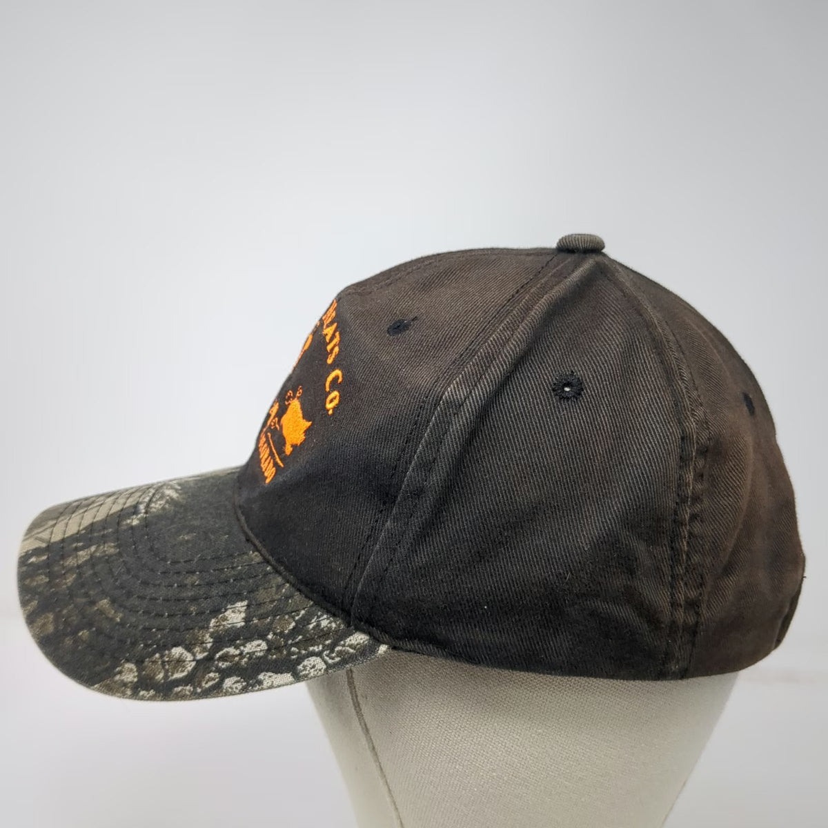 OC Steving Meats Kersey Colorado Hat Baseball Cap Black Camo One Size Realtree