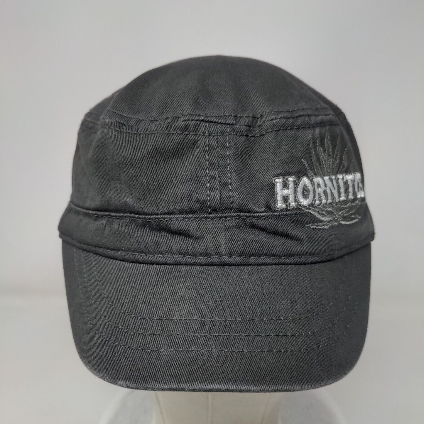 Hornitos Drink Responsibly Cadet Army Cap Gray OSFA Adjustable Style Master