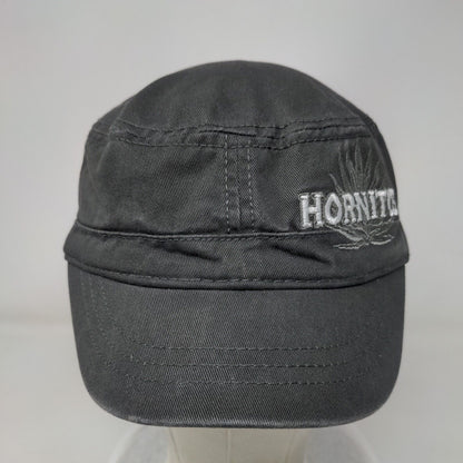 Hornitos Drink Responsibly Cadet Army Cap Gray OSFA Adjustable Style Master
