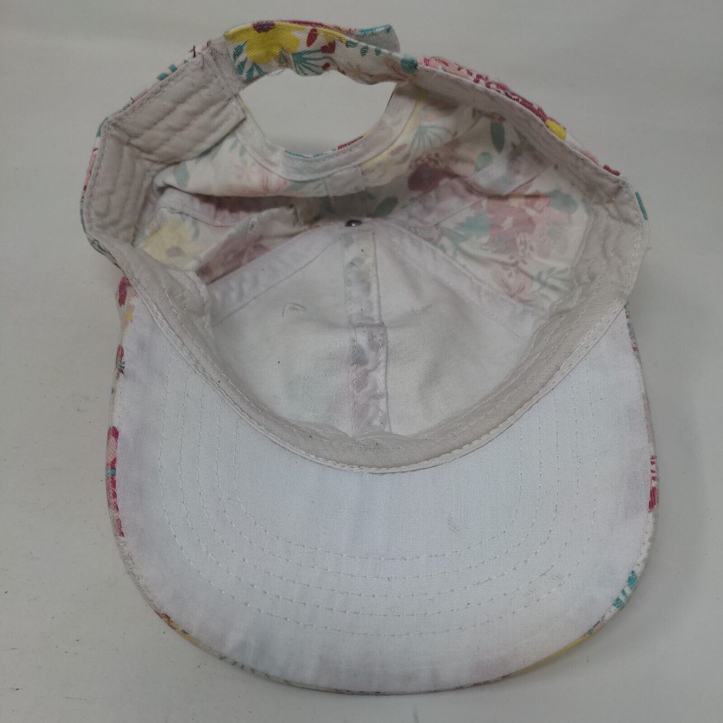 Unbranded Floral Print Strapback Hat Multicolor OSFM Adjustable 6 Panel