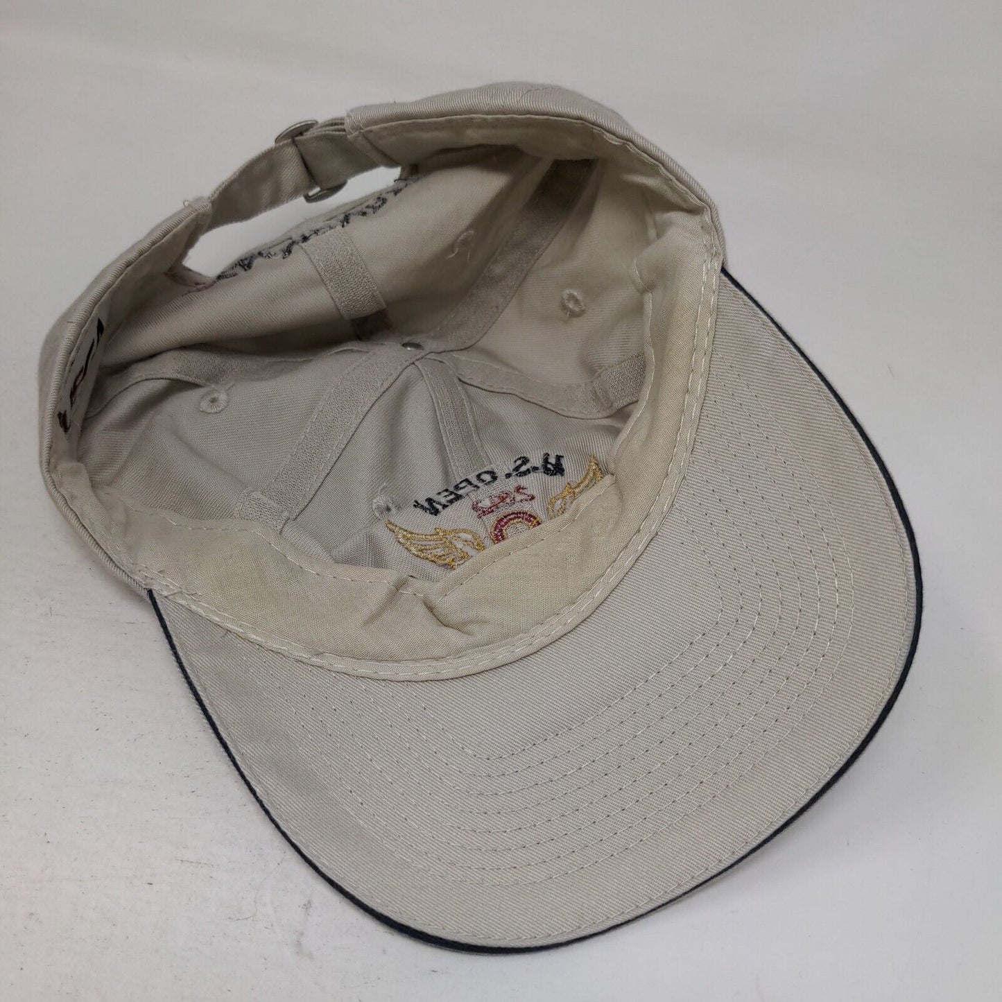US Open 2012 The Olympic Club Slideback Hat Tan One Size USGA Member