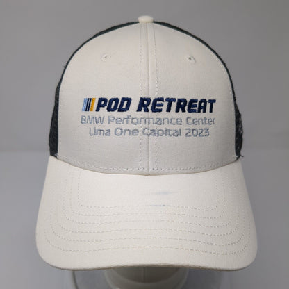 Pod Retreat BMW Performance Center Loma One Capital 2023 Trucker Hat White OS