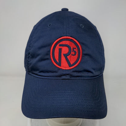 R5 Slideback Hat Blue OSFM Adjustable Embroidered Heritage86 Nike Dri-Fit