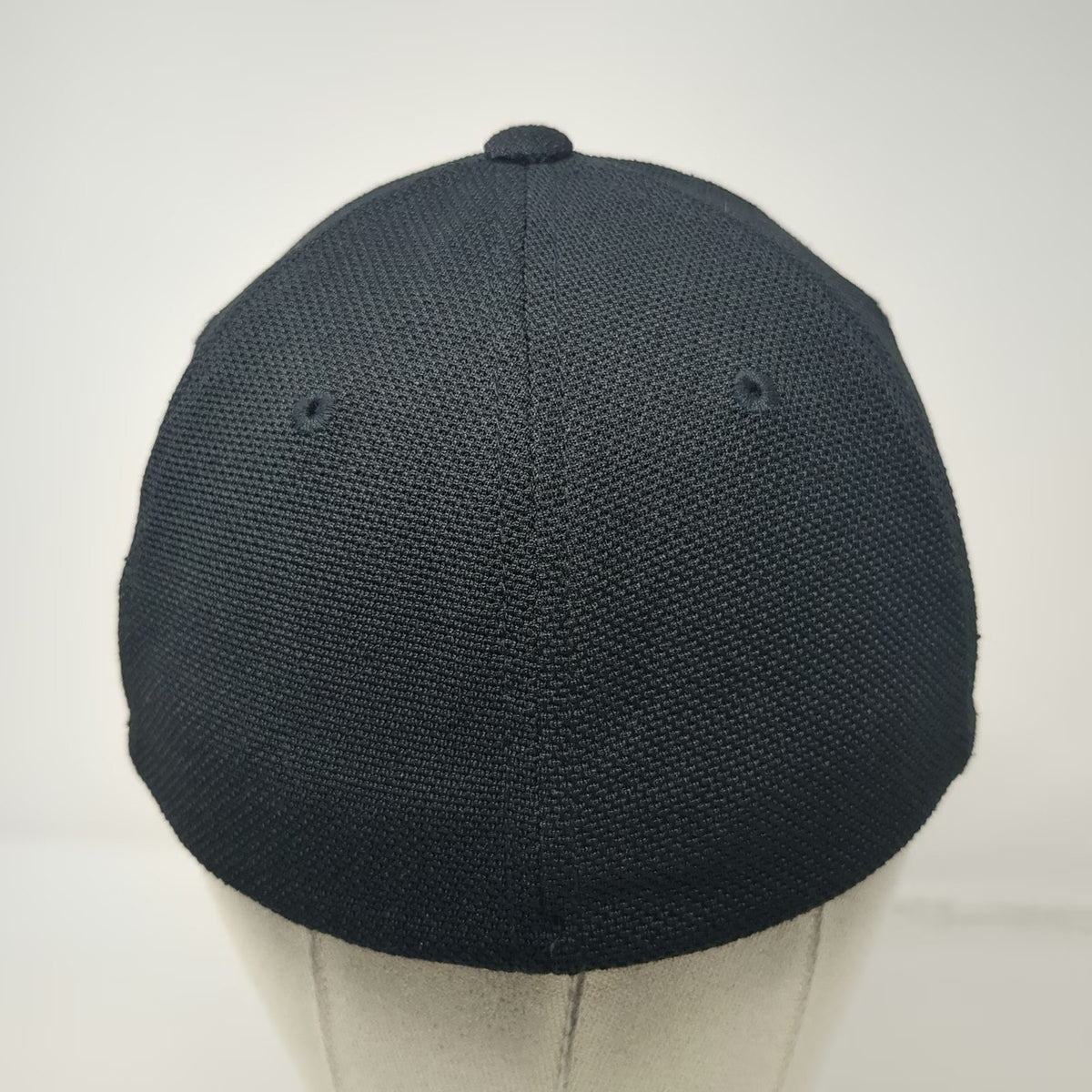 Flexfit Baseball Cap Black One Size Equifax Logo Embroidered Promo Fitted Hat