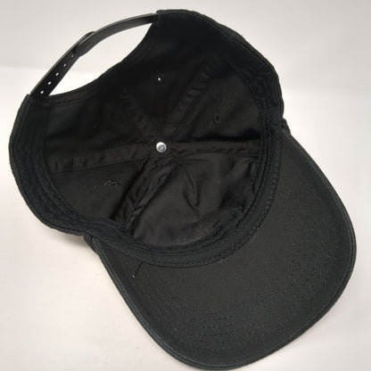 MFM Fan Cult Snapback Hat Black One Size Adjustable Embroidered Vented Holes
