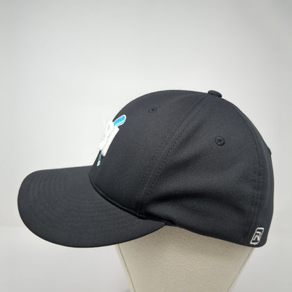 FBI Fitted Baseball Cap Black S/M Lightweight Embroidered Pulse PTS20 Richardson