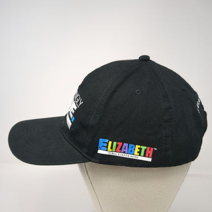 Snapback Hat Black One Size Refreshingly Unique Elizabeth NJ City Promo Logo