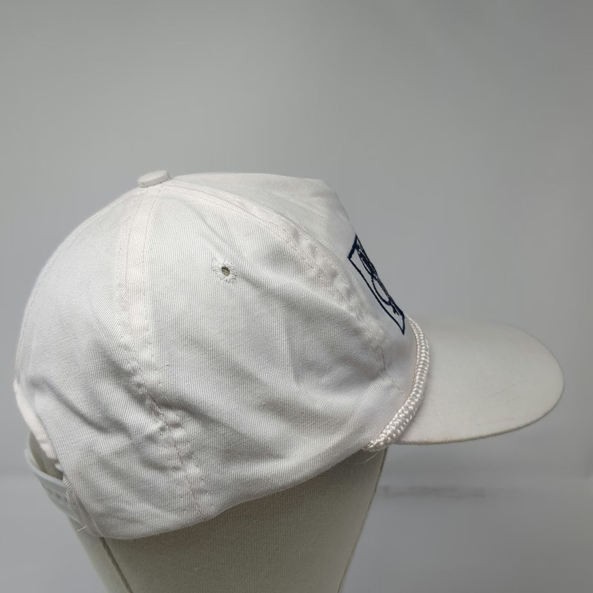 Players 5 Panel White One Size Hat US Genes Rope Snapback Medical Lab Corporate