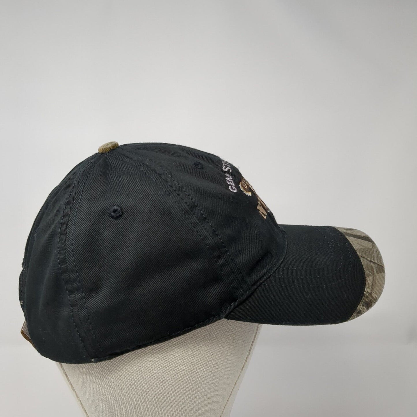 Gem State Chapter NWTF Strapback Hat Black One Size Adjustable 6 Panel