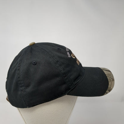 Gem State Chapter NWTF Strapback Hat Black One Size Adjustable 6 Panel
