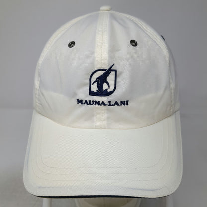 Gear for Sports Baseball Cap White One Size Nylon Strapback Mauna Lani Marlin