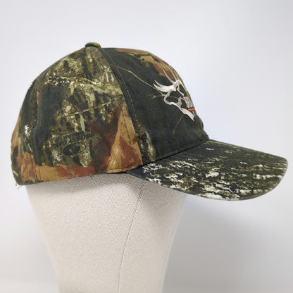 Outdoor Cap Baseball Cap Green Camo One Size Broadmouth Canyon Elk Hunt Utah Hat