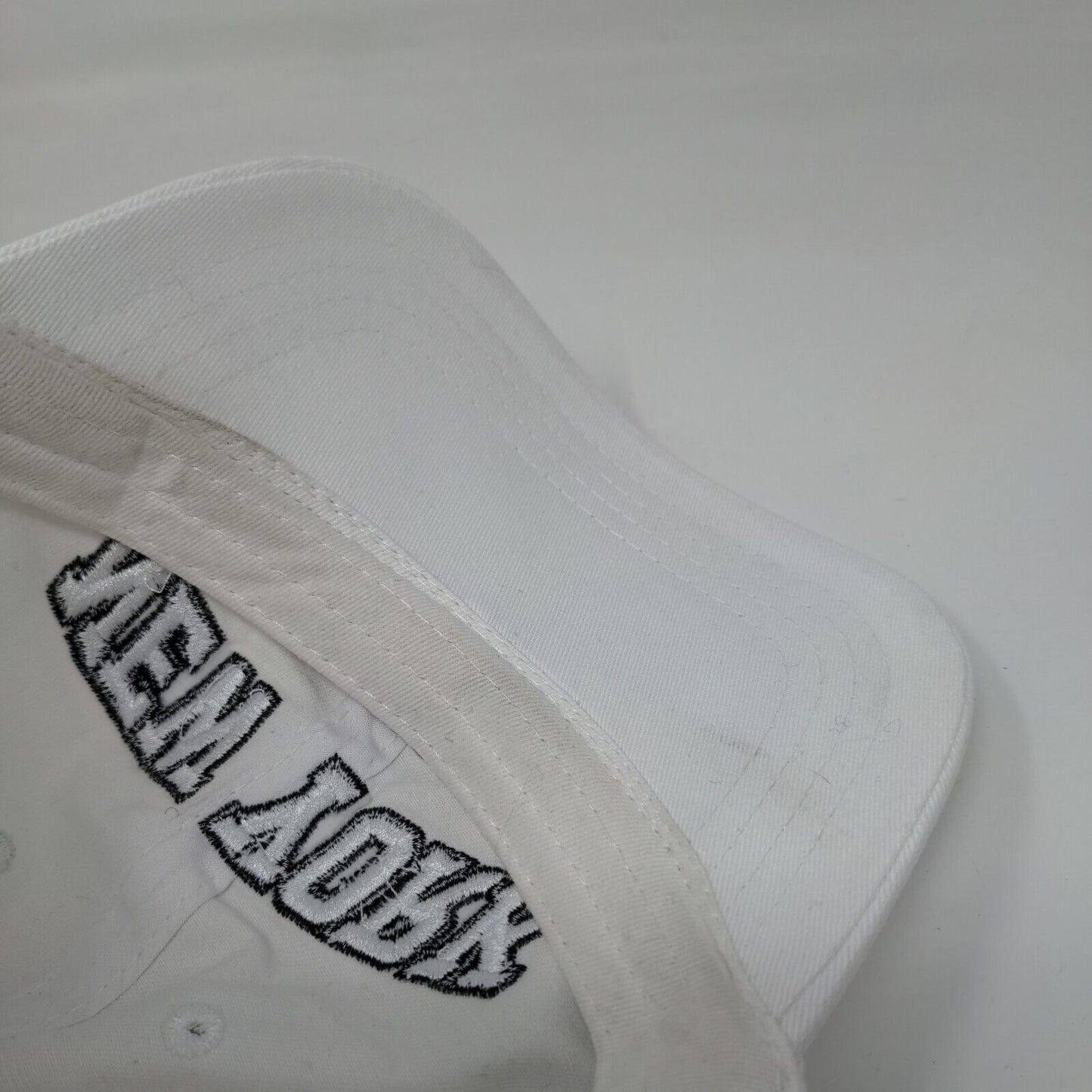 New York Est. 1664 Strapback Hat White OSFA Embroidered Adjustable