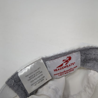 Go Lite Strapback 5 Panel Hat White One Size Adjustable Active Running