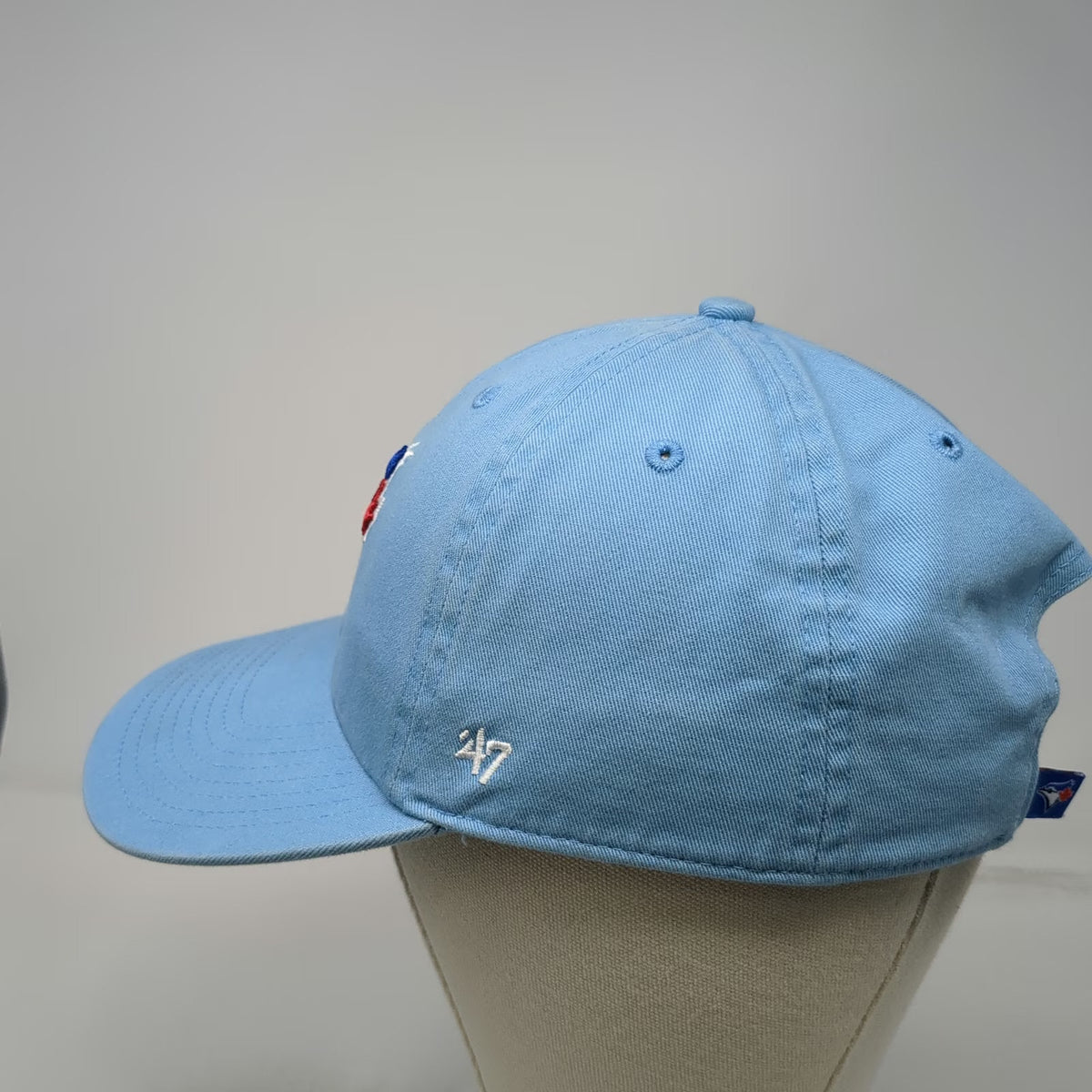 Toronto Blue Jays MLB '47 Baseball Cap One Size Cotton Slideback Curved Logo Hat