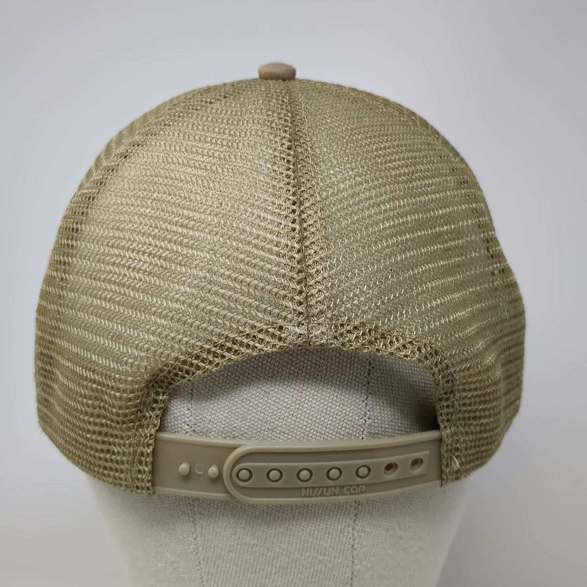 Nissun Cap Trucker Hat Beige One Size Huckstep House Movers Boise Idaho Rope