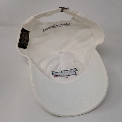 New York's Country 94 7 Slideback Hat White One Size Adjustable Classic Yupoong