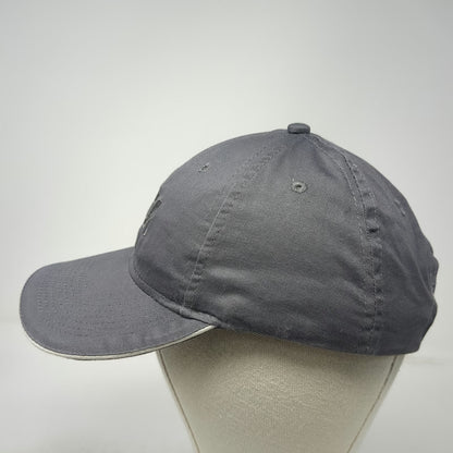 Port & Company Baseball Cap Gray One Size PCA Logo Embroidered Strapback Hat