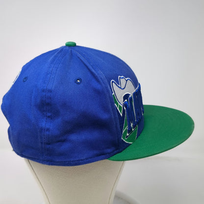 Dallas Mavericks NBA New Era Snapback Blue Green One Size Hardwood Classics Hat
