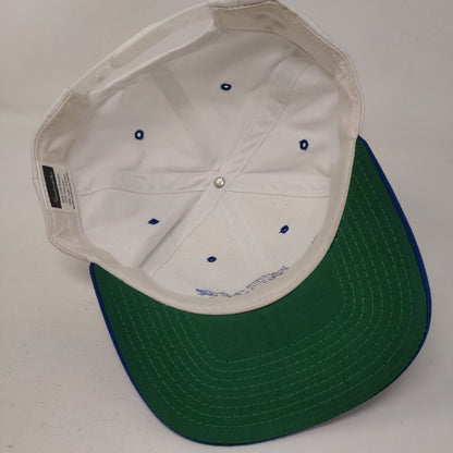 Nation's Restaurant News Snapback Hat White OSFA Colorblock Headmaster