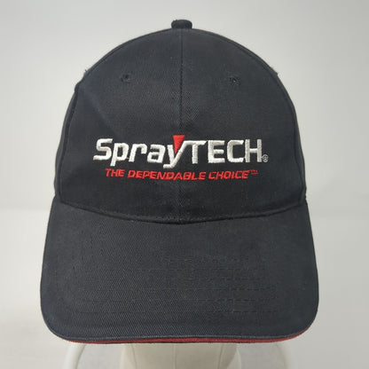 SprayTech Strapback Hat Black One Size Adjustable The Dependable Choice