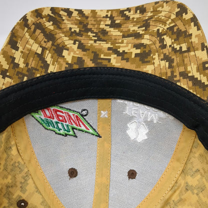 Acme Hat Co Mtn Dew Team Rubicon Camo Baseball Cap One Size Slideback Cotton Hat