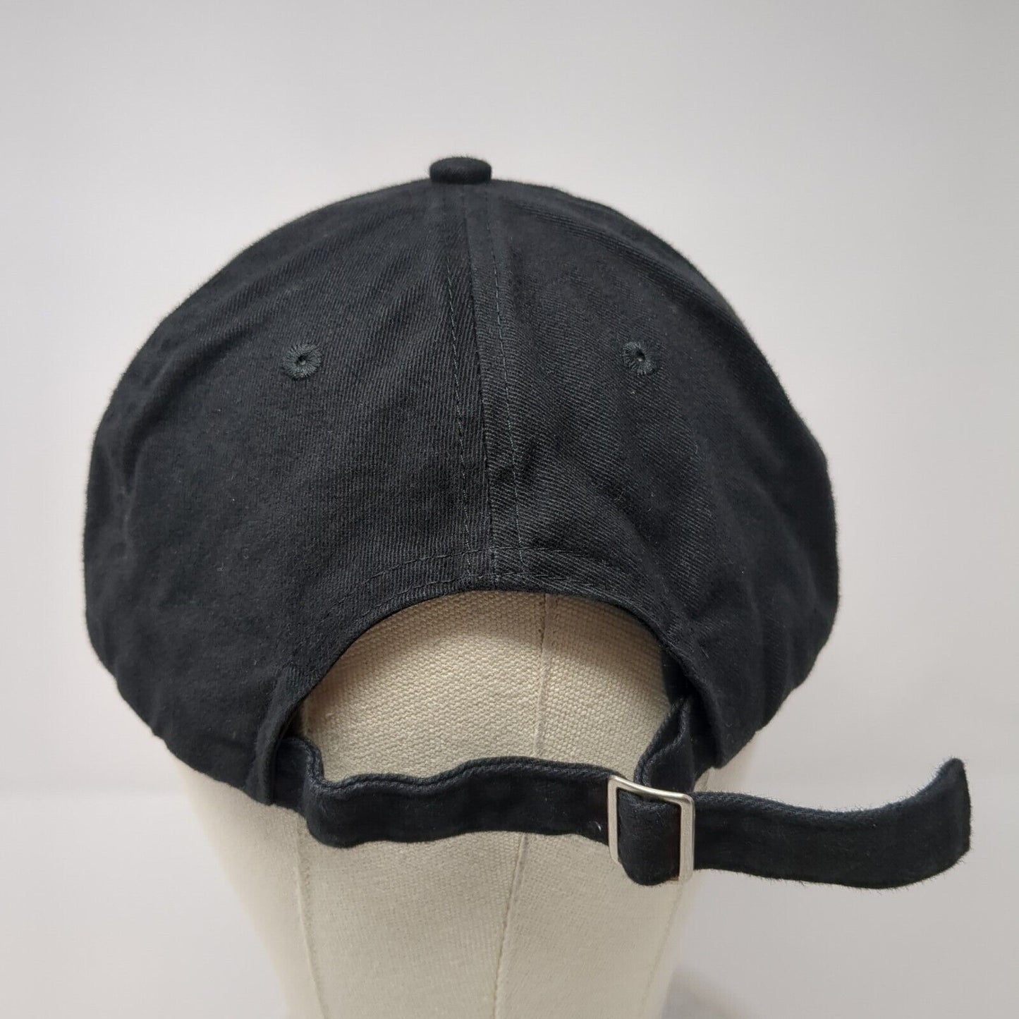 Eleven Slideback Hat Black One Size Solid Embroidered Port & Company