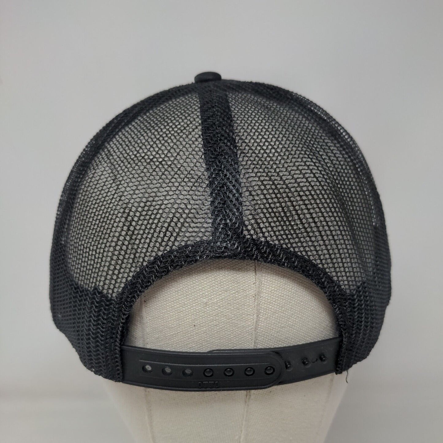 Tobacco Prevention Champion Snapback Trucker Hat Black One Size Mesh Back Otto