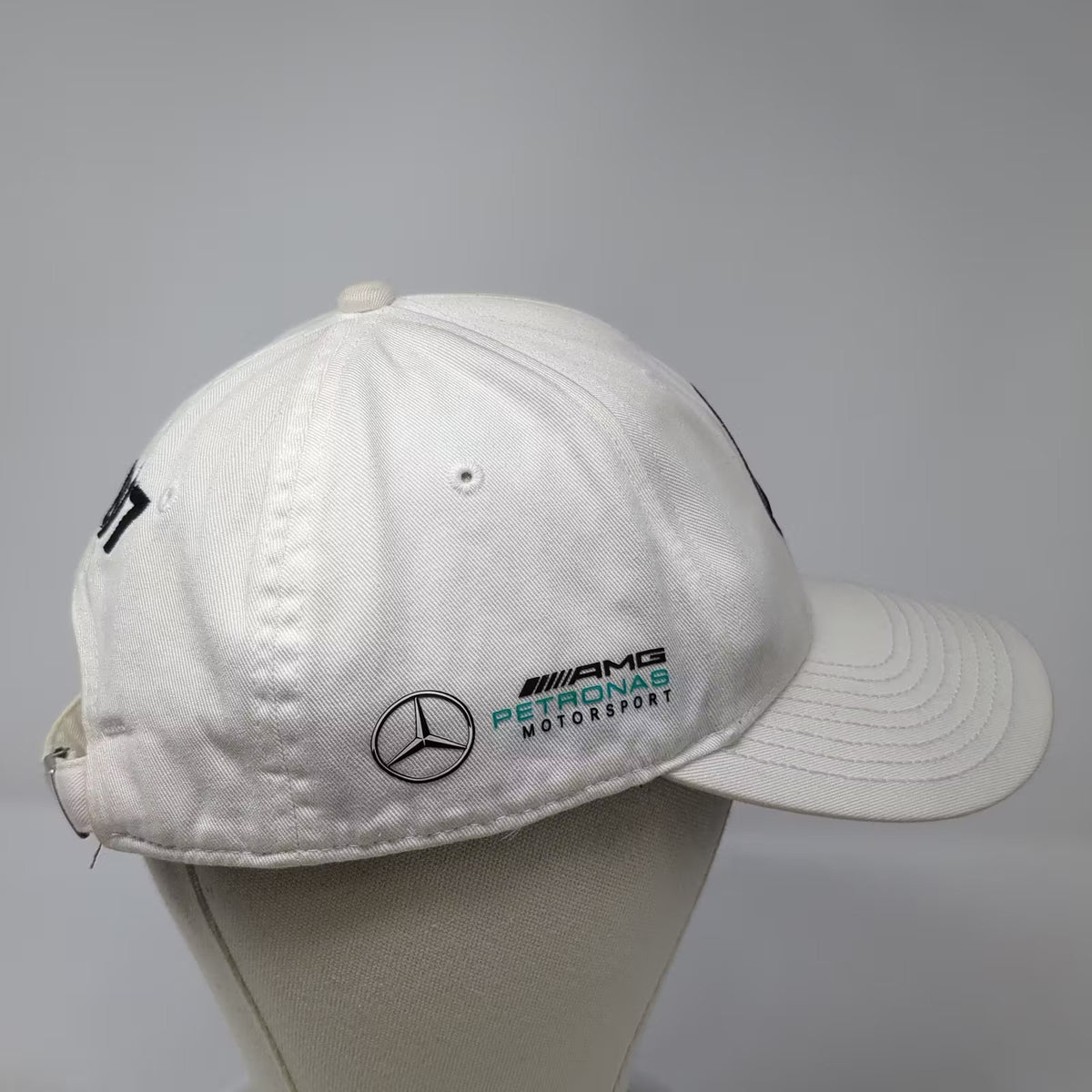 Branded London Mercedes AMG Petronas VB/77 F1 5 Panel Hat White One Size Driver