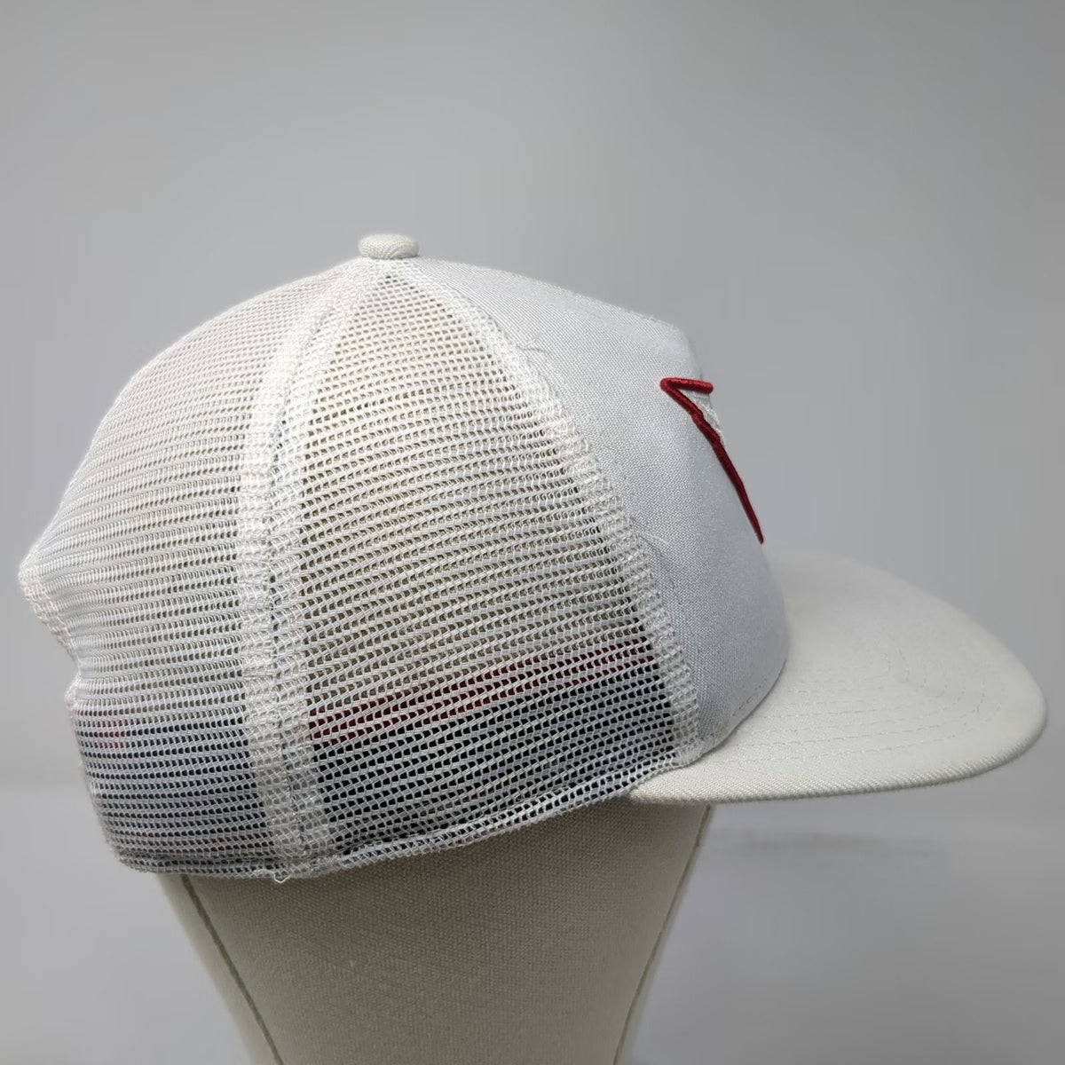 Arizona Cardinals NFL New Era Trucker Hat White One Size Snapback Mesh Logo Cap