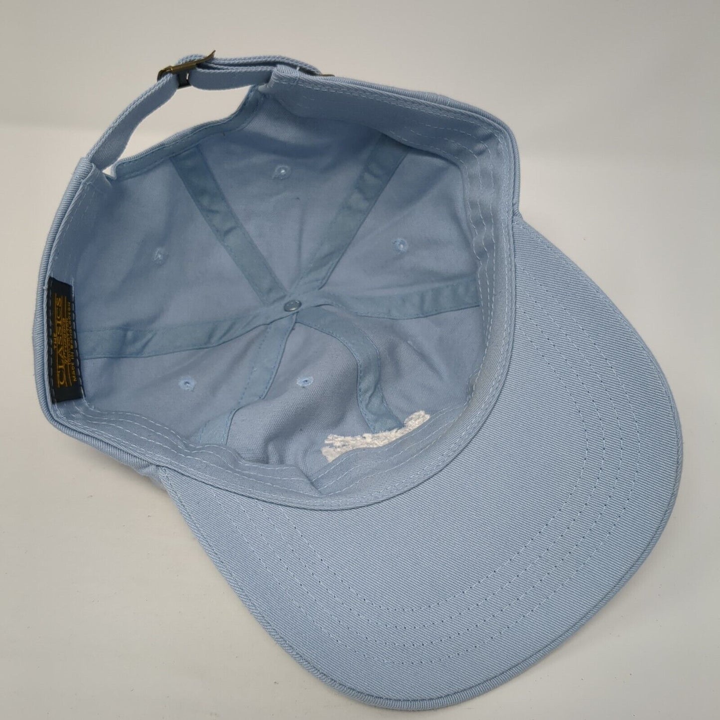 Go Go Bloom Slideback Hat Blue One Size Adjustable Embroidered Classics Yupoong