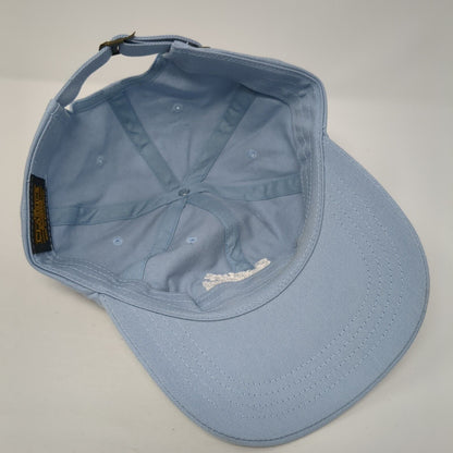 Go Go Bloom Slideback Hat Blue One Size Adjustable Embroidered Classics Yupoong