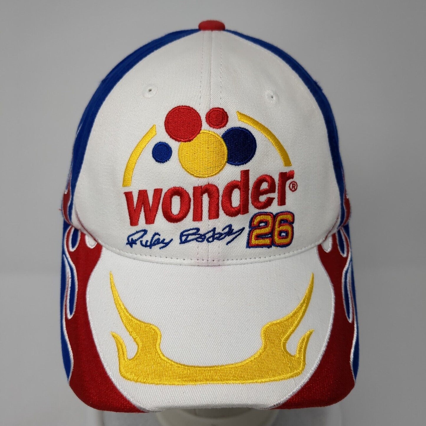 Wonder Ricky Bobby #26 Strapback Hat Multicolor One Size NASCAR Chase