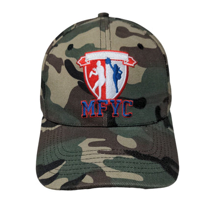 MFYC Snapback Hat Camouflage One Size Embroidered Vent Holes