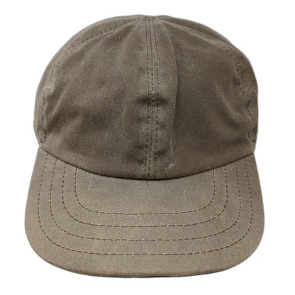 Stormy Kromer Baseball Cap Brown 7 3/4 Waxed Canvas SK Logo Fitted USA Made Hat