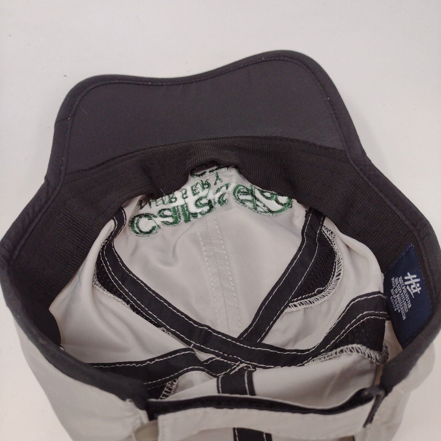 Caras Nursery GCTA Strapback Hat Gray OSFM Adjustable Embroidered