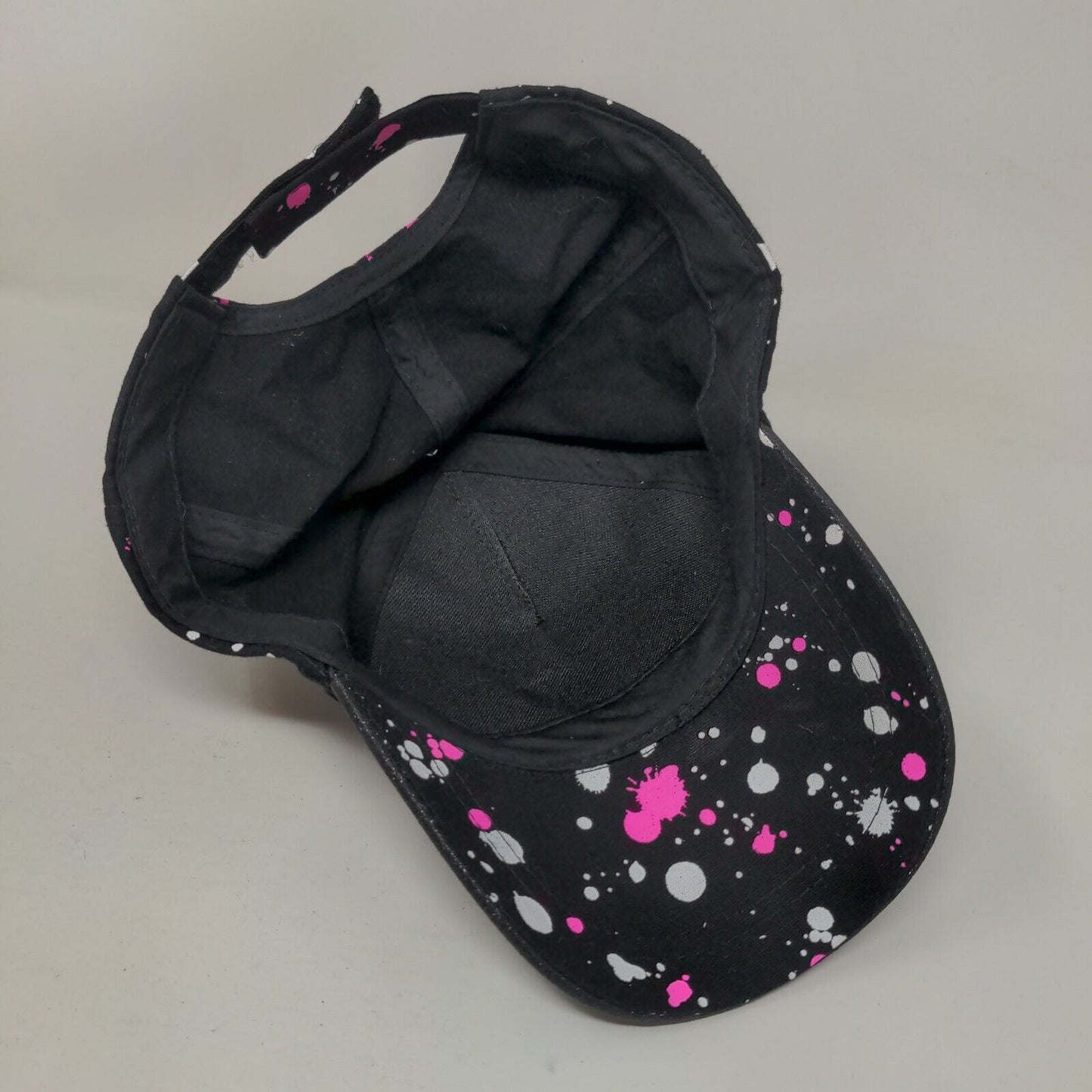 Girl Squad Strapback Hat Multicolor OS Adjustable Splatter Paint Live Justice