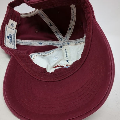 Pacific Headwear Baseball Cap Red OSFM Fairleigh Dickinson Knights Mascot Hat